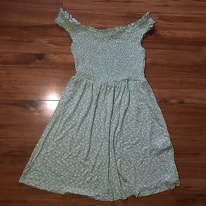 Off the shoulder dress